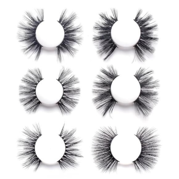 Arimika 6 Styles 25mm Long Length 6D Faux Mink Lashes for Halloween, Super Drama - Picture 2 of 4